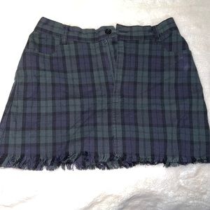 Brandy Melville plaid skirt.